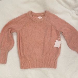 Lauren Conrad Dusty Rose Sweater NWT